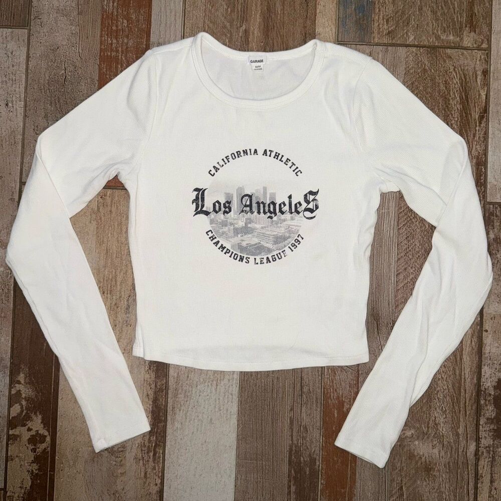 Garage "California Athletic Los Angeles Champions League 1997" Long Sleeve Top M